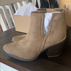 Journee western cut out booties.